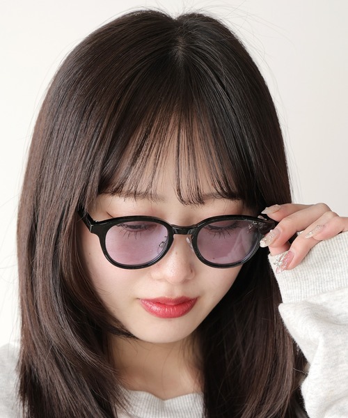 「NOEYEDIA」 サングラス FREE グレー レディース_画像3