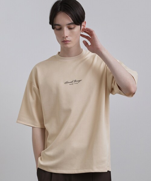 tk.TAKEO KIKUCHI（ティーケータケオキクチ） tシャツ ポンチスエード