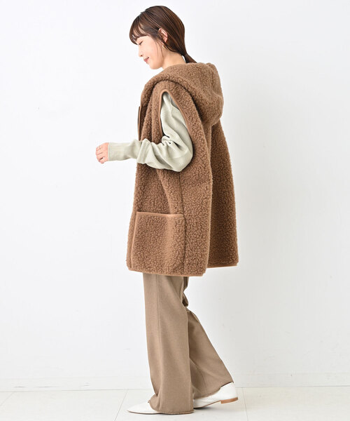 「SLOBE IENA」 長袖カットソー - レッド レディース_画像5
