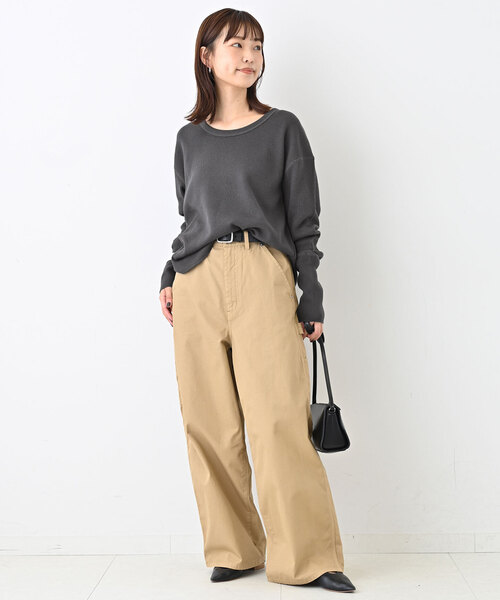 「SLOBE IENA」 長袖カットソー - レッド レディース_画像8