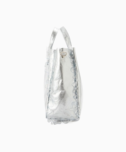 「Casselini」 2WAYバッグ FREE シルバー レディース_画像4