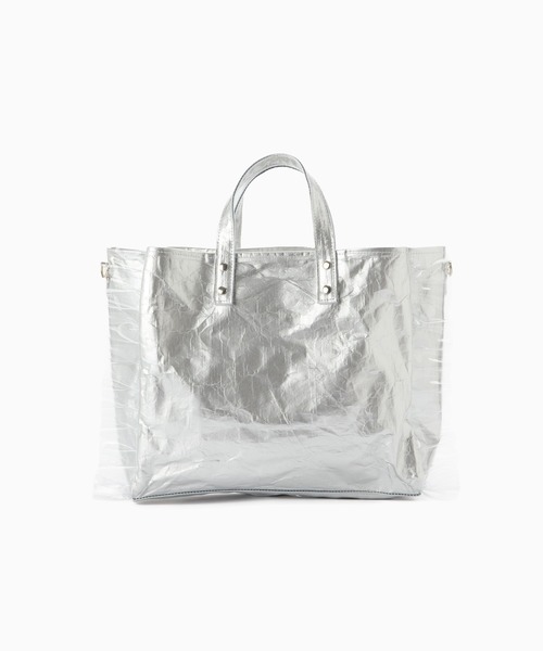 「Casselini」 2WAYバッグ FREE シルバー レディース_画像5
