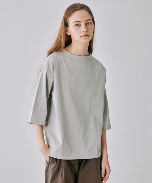 「handvaerk」 半袖Tシャツ SMALL グレー レディース_画像3