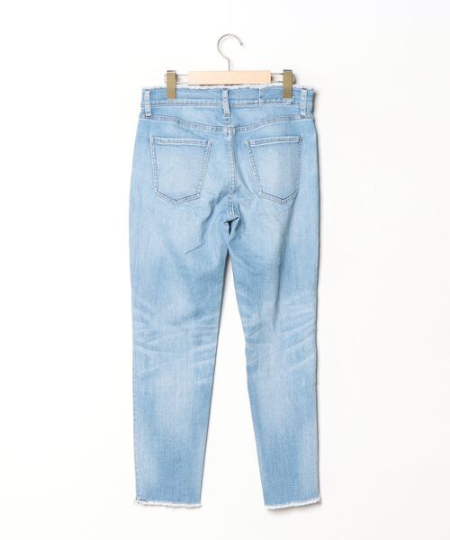 「Healthy denim」 フリンジデニムパンツ 25 ブルー レディース_画像2