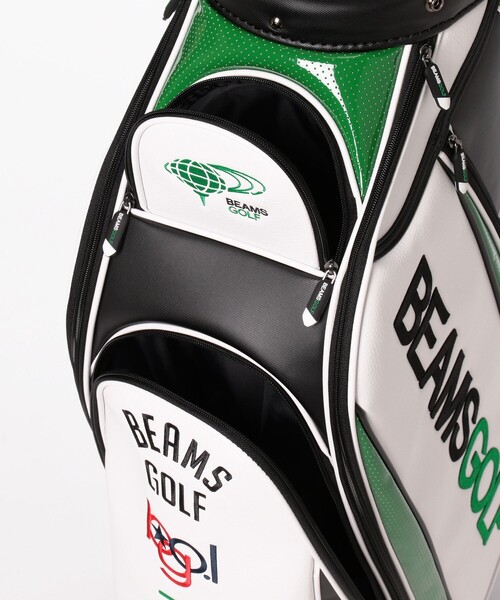 BEAMS GOLF✖️クラウン ゴルフバッグ・キャディバッグ　レア BEAMS GOLF（ビームス ゴルフ） キャディバッグ ゴルフ BEAMS GOLF