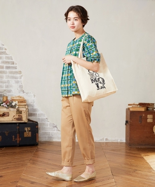 【momokomomo 】PaulSmith トートバッグ　レディース Maison de FLEUR トートバッグ フラワーガーデンプリント2Way