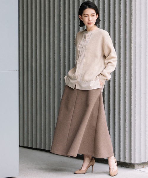 HOTお買い得 ニット PayPayモール店 - 通販 - PayPayモール ラムウールタックニット 2WAYトップス/カーディガン ZOZOTOWN 定番大得価