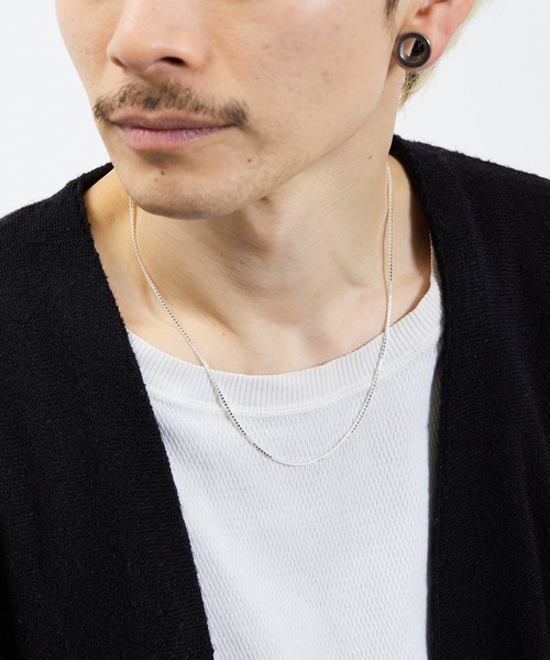 ネックレス And A アンドエー / Link chain necklace ベネチアンチェーンネックレス チョーカー シルバー925の画像