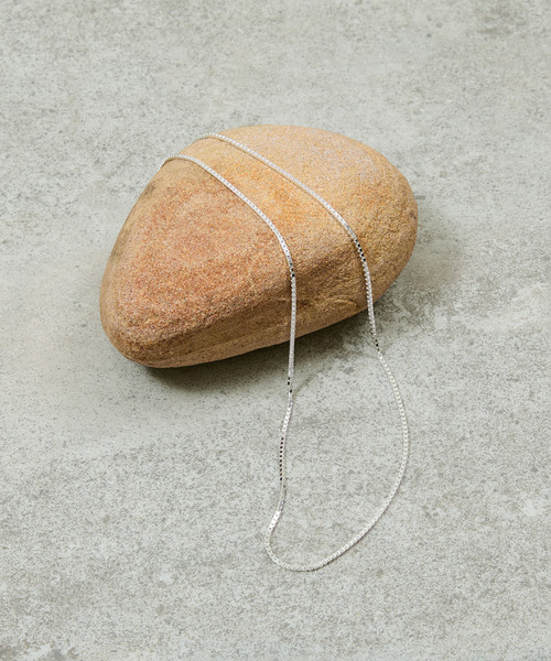 ネックレス And A アンドエー / Link chain necklace ベネチアンチェーンネックレス チョーカー シルバー925の画像