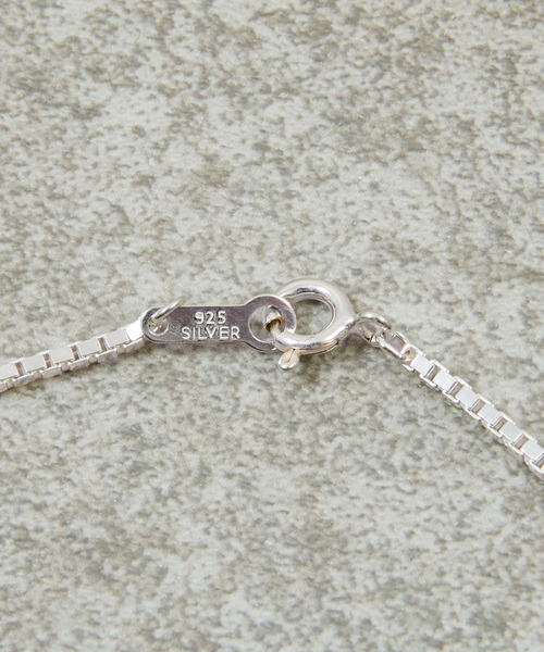 ネックレス And A アンドエー / Link chain necklace ベネチアンチェーンネックレス チョーカー シルバー925の画像