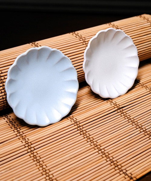 FUNALIVE 食器 花 aito製作所 ぎんはく、みずはだ 花皿S