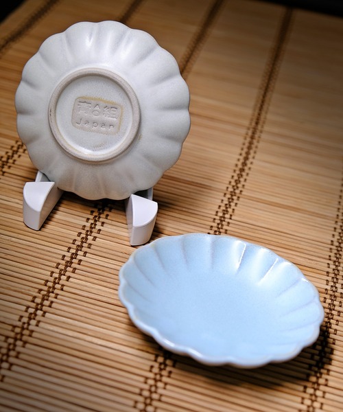 FUNALIVE 食器 花 aito製作所 ぎんはく、みずはだ 花皿S