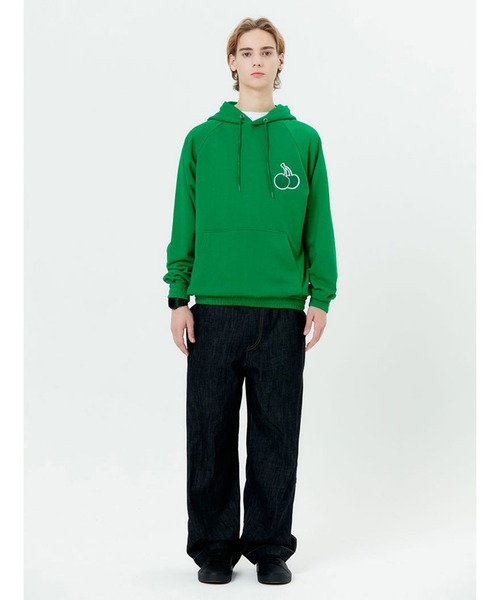 パーカー KIRSH UNI MIDDLE CHERRY BANDING HOODIE LS/ ユニ