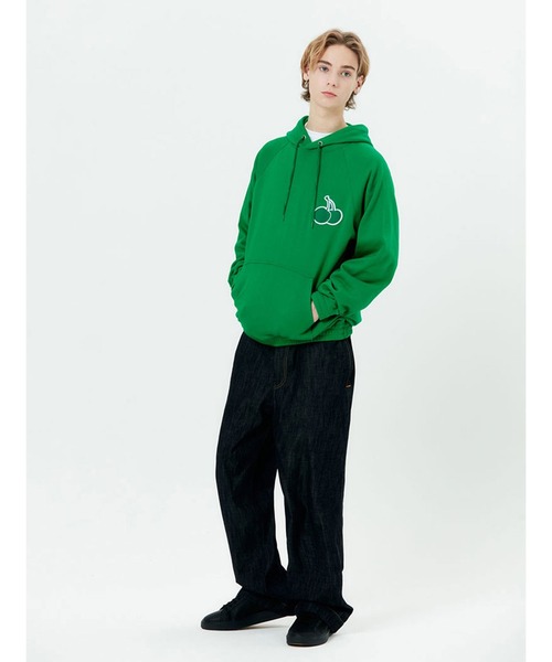 パーカー KIRSH UNI MIDDLE CHERRY BANDING HOODIE LS/ ユニ