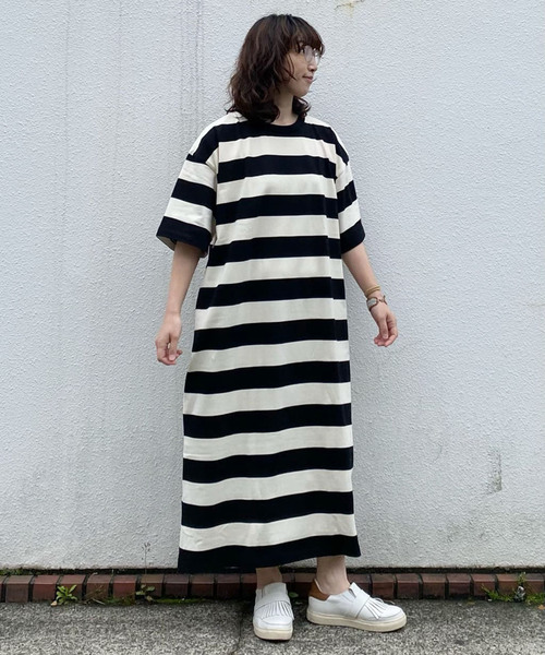 ワンピース G F G S ボーダーワンピース Luxe Special Zozotown Yahoo 店 通販 Yahoo ショッピング