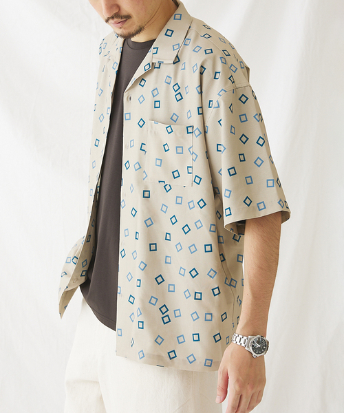 JOURNAL STANDARD（ジャーナルスタンダード） シャツ SPLASH P/SLUB