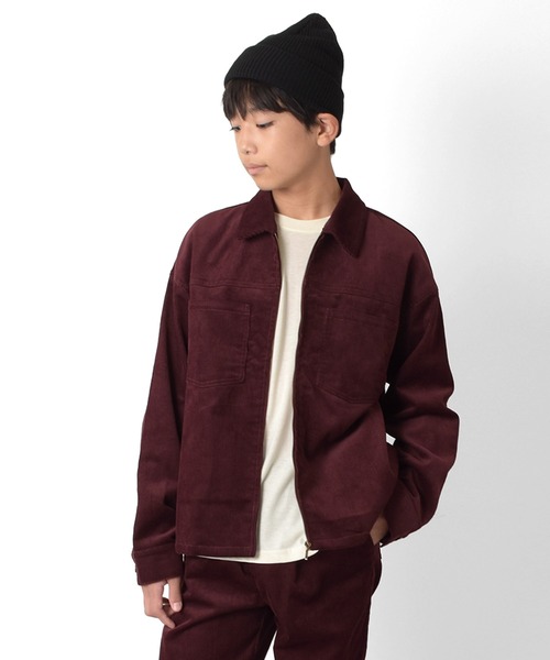 GLAZOS（グラソス） ブルゾン アウター コーデュロイ・ZIPブルゾン