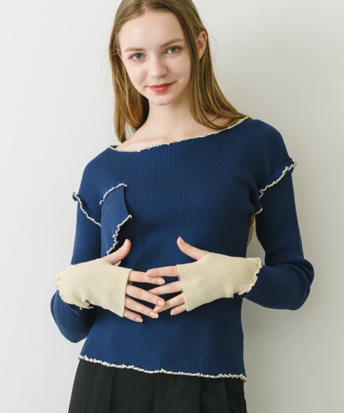 新品タグ付　idem メロウトップス unique mellow tops / メロウトップス【ZOZOTOWN限定カラーあり】（T