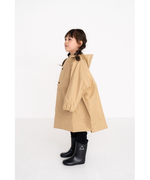 FABHUG レインコート カッパ KIDドルマンポンチョ キッズ 子供