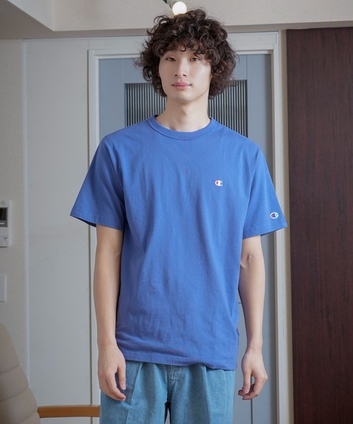 Champion tシャツ 「CHAMPION/チャンピオン」ワンポイント