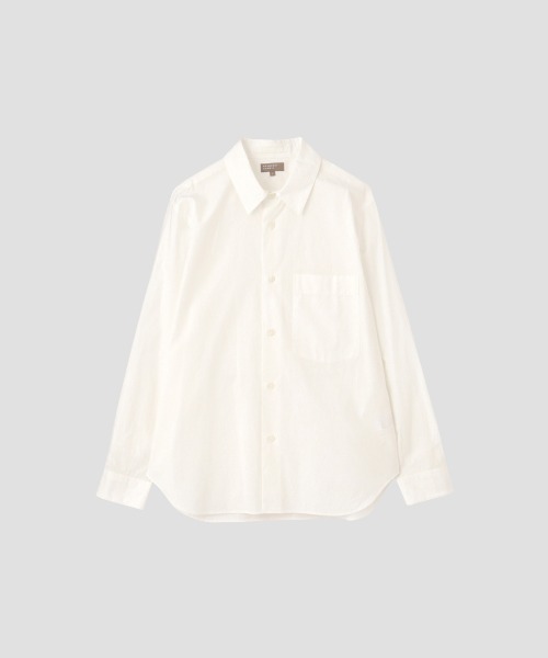 シャツ ブラウス FINE COTTON LINEN POPLIN FINE COTTON LINEN MARGARET