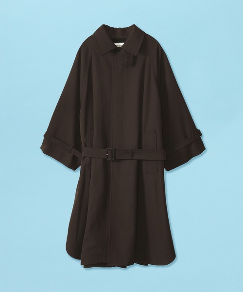 レディース ステンカラーコート beautiful people c/w gabardine