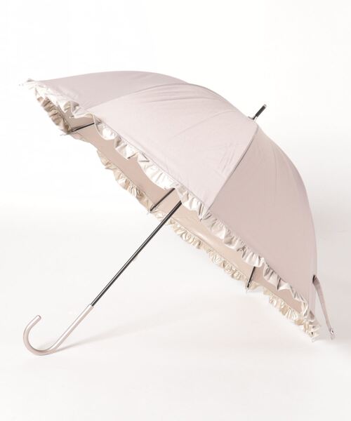 SETUP7 傘 「SETUP7」PUバイカラーフリルバルーンショート 晴雨