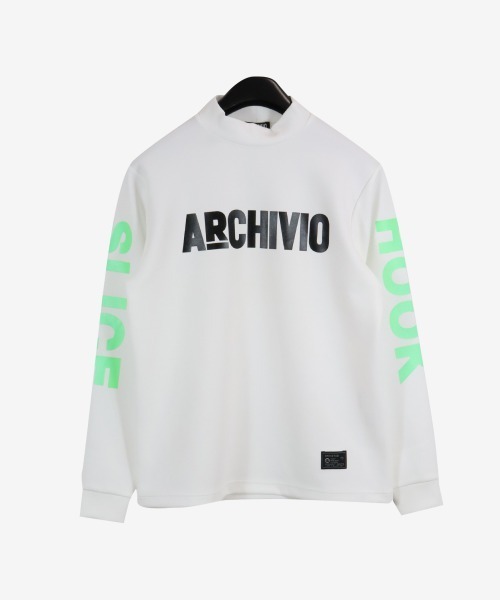 archivio トレーナー スウェット 「MENS」長袖ハイネックプルオーバー