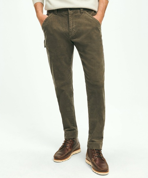 BROOKS BROTHERS パンツ 15-Waleコーデュロイ カーペンター