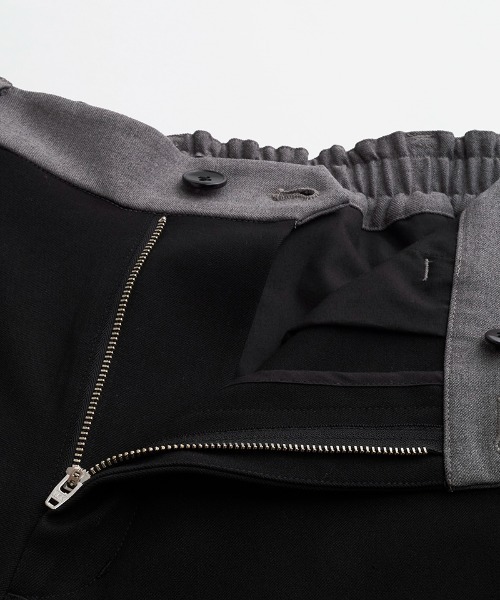 NO ID. パンツ mp11579- チェンジングワイドレッグPT メンズ