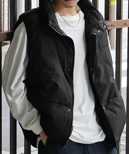 joker（ジョーカー） ベスト ジレ 中綿ボリュームナイロンベスト