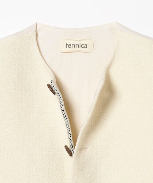 fennica（フェニカ） ベスト ジレ quitan × fennica / 別注 ロング