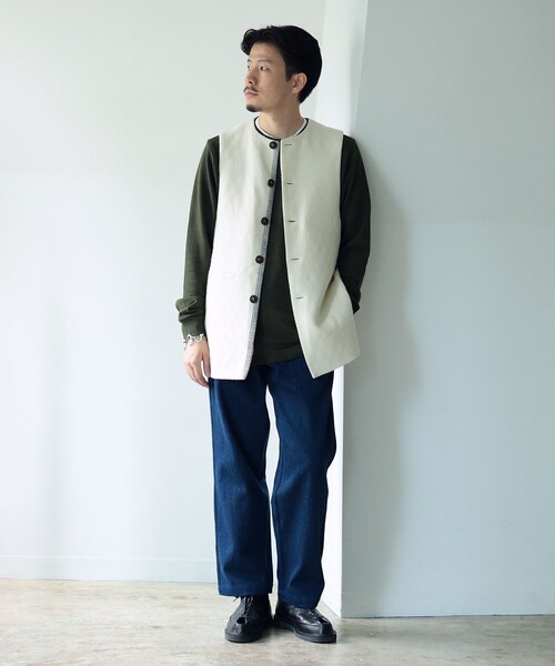 fennica ベスト ジレ quitan × / 別注 ロングベスト レディース