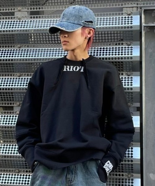 XU キャップ キャップ 帽子 「Never mind the XU」wash denim cap / 「ネバー