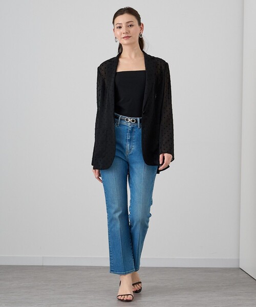 【新品未使用】アナイ　38テーラードジャケット ANAYI（アナイ） ジャケット テーラードジャケット シアードット