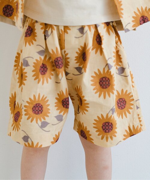 p.premier パンツ ひまわりハーフパンツ キッズ 子供服 男の子