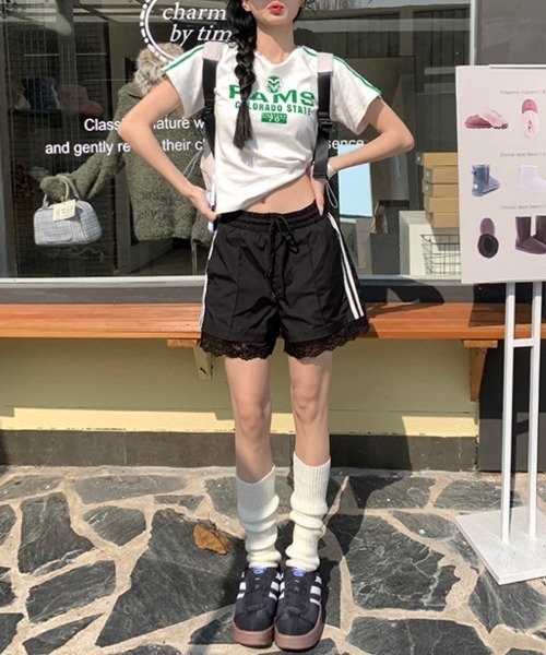 ヨッさん Psycho Bunny サイドラインショートパンツ 海外限定 ヨッさん