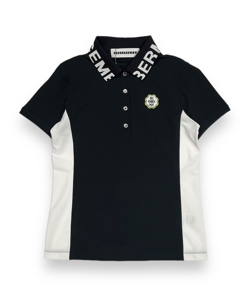 DECEMBERMAY Color combination polo 未使用 DECEMBERMAY（ディセンバーメイ） ポロシャツ ポロ Color combination