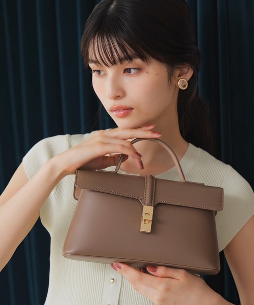 VIS ショルダーバッグ バッグ 「新色追加」ひねり金具ワン