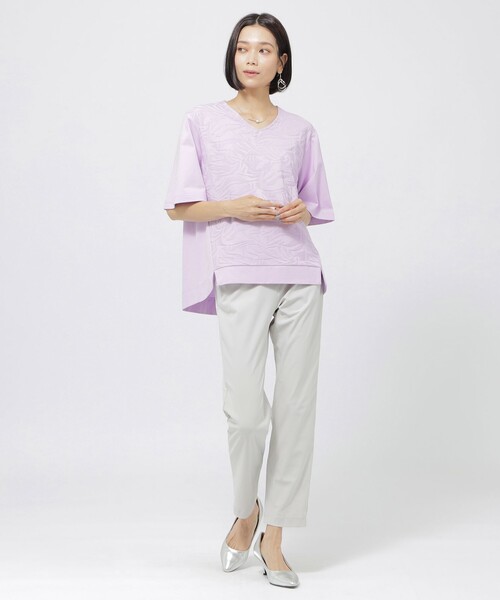 tシャツ 「ウォッシャブル」「接触冷感」タイガーリンクスプルオーバーカットソー レディース | EVEX by KRIZIA | 03