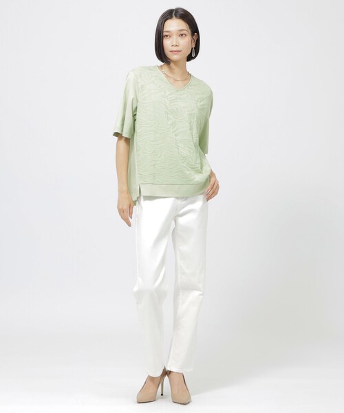 tシャツ 「ウォッシャブル」「接触冷感」タイガーリンクスプルオーバーカットソー レディース | EVEX by KRIZIA | 04