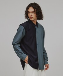 シャツ TRハーフデザインシャツ メンズ｜ZOZOTOWN Yahoo!店