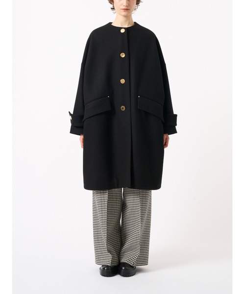 マッキントッシュ　ハンビー　NO COLLAR COCOON size8 マッキントッシュハンビーNO COLLAR COCOON size8