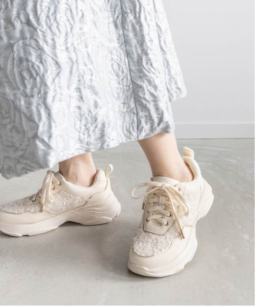 RANDA（ランダ） スニーカー ボリュームソールボアスニーカー