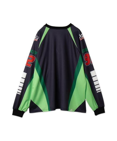 【RASHOMONG】レーシング メッシュ ロンT (2色) unisex org.jpg