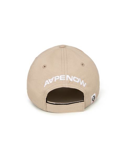 AAPE NOW キャップ 青 調整可能 AAPE NOW CAP（キャップ）｜AAPE BY A BATHING APE（エーエイプ