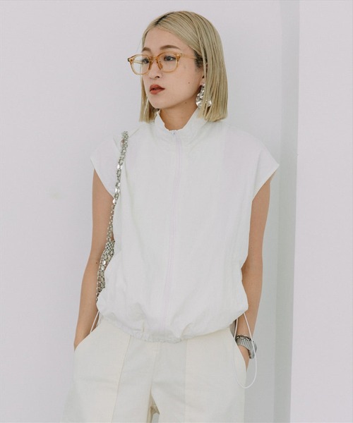ベスト ジレ nylon vest レディース