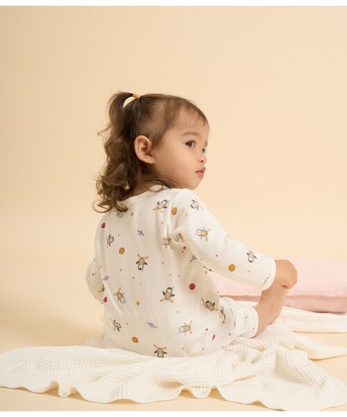 PETIT BATEAU（プチバトー） ベビー服 ロンパース 足なしロンパース