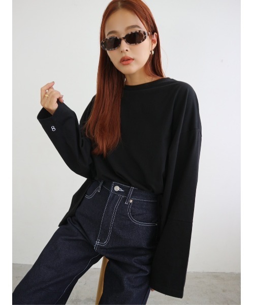tシャツ Simple Long Sleeve TEE レディース