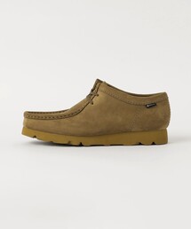 【Clarks】メンズ ワラビーゴアテックス （オークモスヌバック） Clarks デッキシューズ 「Clarks」Wallabee GTX ワラビー